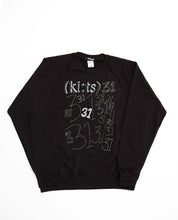 画像をギャラリービューアに読み込む, 31 31 31 Sweatshirt / Black - (ki:ts) x Black Score