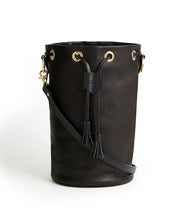 画像をギャラリービューアに読み込む, Drawstring Bag with 2 Way Shoulder Strap - L / Black - (ki:ts)