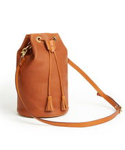 画像をギャラリービューアに読み込む, Drawstring Bag with 2 Way Shoulder Strap - L / Whisky - (ki:ts)