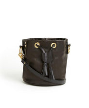 画像をギャラリービューアに読み込む, Drawstring Bag with 2 Way Shoulder Strap - S / Black - (ki:ts)