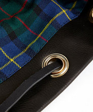 画像をギャラリービューアに読み込む, Drawstring Shearling Bag with 2 Way Shoulder Strap - S / Navy Shearling & Black - (ki:ts)