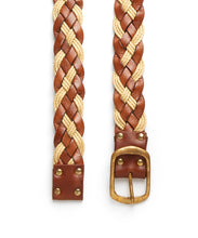 画像をギャラリービューアに読み込む, Plait 510 Belt / Tan & Cream Mix - (ki:ts)