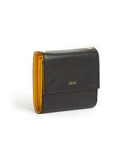 画像をギャラリービューアに読み込む, Contrast Wallet / Black - Sunflower - (ki:ts)