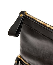 画像をギャラリービューアに読み込む, Fold Purse with shoulder strap / Black - (ki:ts)