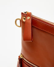 画像をギャラリービューアに読み込む, Fold Purse with shoulder strap / Caramel - (ki:ts)