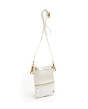 画像をギャラリービューアに読み込む, Fold Purse with shoulder strap / White - (ki:ts)