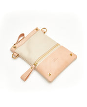 画像をギャラリービューアに読み込む, Fold Purse with shoulder strap / Cafe Latte - (ki:ts)