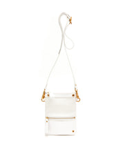 画像をギャラリービューアに読み込む, Fold Purse with shoulder strap / White - (ki:ts)