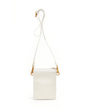 画像をギャラリービューアに読み込む, Fold Purse with shoulder strap / White - (ki:ts)