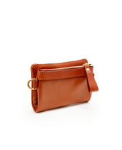 画像をギャラリービューアに読み込む, Fold Purse with shoulder strap / Caramel - (ki:ts)