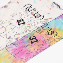 画像をギャラリービューアに読み込む, 31 31 31 T-shirt Tie Dye / White - (ki:ts) x Black Score
