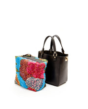 画像をギャラリービューアに読み込む, SQ Hand Bag with Pouch / Black - (ki:ts)