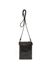 画像をギャラリービューアに読み込む, Fold Purse with shoulder strap / Black - (ki:ts)