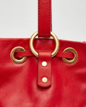 画像をギャラリービューアに読み込む, Drawstring Bag with 2 Way Shoulder Strap - S / Cherry Red  - (ki:ts)