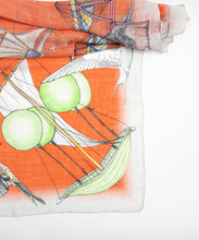 画像をギャラリービューアに読み込む, Scarf / Ornithopter Coral / Orange / CU203 - SWASH LONDON