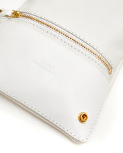 画像をギャラリービューアに読み込む, Fold Purse with shoulder strap / White - (ki:ts)