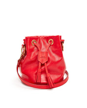 画像をギャラリービューアに読み込む, Drawstring Bag with 2 Way Shoulder Strap - S / Cherry Red  - (ki:ts)