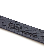 画像をギャラリービューアに読み込む, Plait Emboss Narrow Belt / Navy - (ki:ts)
