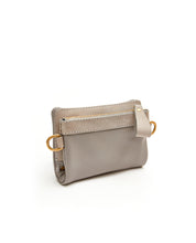 画像をギャラリービューアに読み込む, Fold Purse with shoulder strap / Stone - (ki:ts)