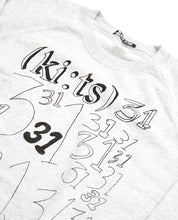 画像をギャラリービューアに読み込む, 31 31 31 Sweatshirt / Gray - (ki:ts) x Black Score