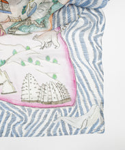 画像をギャラリービューアに読み込む, Scarf / Candyland Marinere / Multi & Blue / CU238 - SWASH LONDON