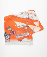 画像をギャラリービューアに読み込む, Scarf / Ornithopter Coral / Orange / CU203 - SWASH LONDON