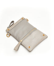 画像をギャラリービューアに読み込む, Fold Purse with shoulder strap / Stone - (ki:ts)