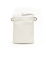 画像をギャラリービューアに読み込む, Fold Purse with shoulder strap / White - (ki:ts)