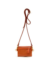 画像をギャラリービューアに読み込む, Fold Purse with shoulder strap / Caramel - (ki:ts)