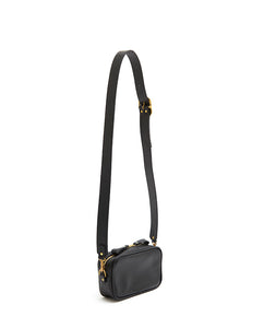 Waist Bag Soft with Shoulder Strap - S / Smooth Black - (ki:ts)