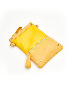 Fold Purse with shoulder strap / Sunflower - (ki:ts)