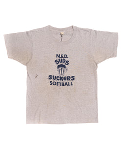 Vintage 90’s ‘Ned Subs’ Softball Tee / T44 / Light Grey / M - SEARCH&DESTROY