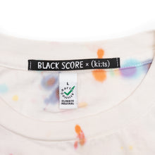 画像をギャラリービューアに読み込む, 31 31 31 T-shirt Tie Dye / White - (ki:ts) x Black Score
