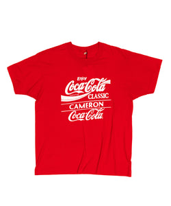 Vintage 80’s ‘Coca Cola Cameron’ Tee / T9 / Red / M - SEARCH&DESTROY