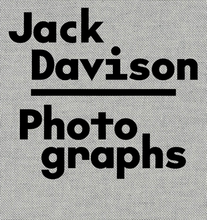 画像をギャラリービューアに読み込む, Photographs - Jack Davison - 初版本