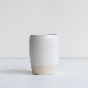 TUMBLER / WHITE - DOR & TAN