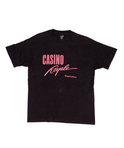 Vintage 90’s ‘Casino Royale’ Holiday Neon Print Tee / T20 / Black / XL - SEARCH&DESTROY