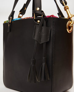 SQ Hand Bag with Pouch / Black - (ki:ts)