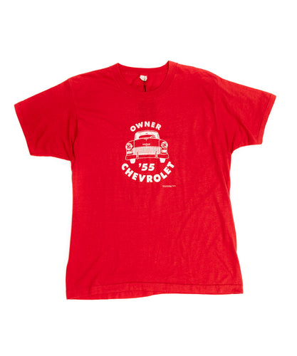 Vintage 70’s ‘55 Chevrolet’ Tee / T7 / Red / L - SEARCH&DESTROY