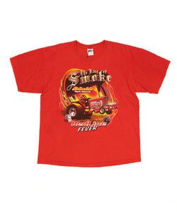 Vintage 80’s ‘The King of Smoke’ Dayton Car Tee / T2 / Red / L - SEARCH&DESTROY