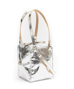 Cube Bag Soft - Tall / Foil Silver - (ki:ts)